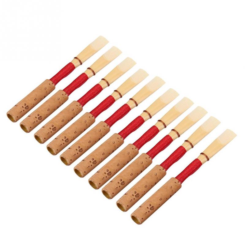 10 Stuks Hobo Riet Medium Sterkte Zachte Handgemaakte Hobo Riet Instrument Vervangende Accessoire: Default Title