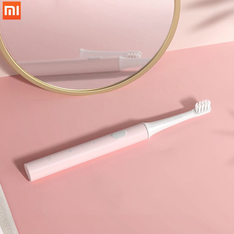 XIAOMI MIJIA Sonic Electric Toothbrush T100 IPX7 Waterproof Rechargeable Toothbrush Adult Ultrasonic Automatic Tooth Brush