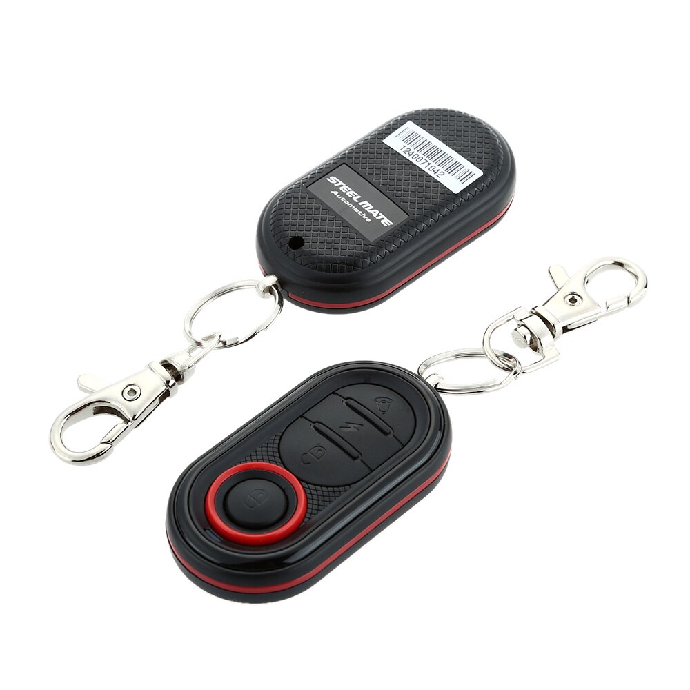 Original Steelmate 986E 1 forma de sistema de alarma de motor a distancia de arranque y parada del motor de la motocicleta de inmovilización con el transmisor