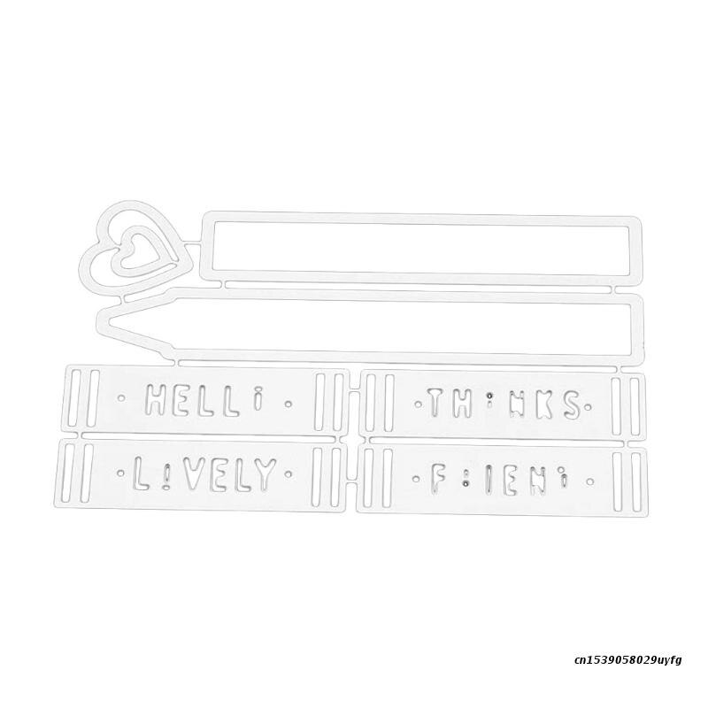 Durable Die-Cut Tools Handicraft Making Tool Room House Embossing Stencil Templates Mold for Classroom Ornaments Cutting: 4232A