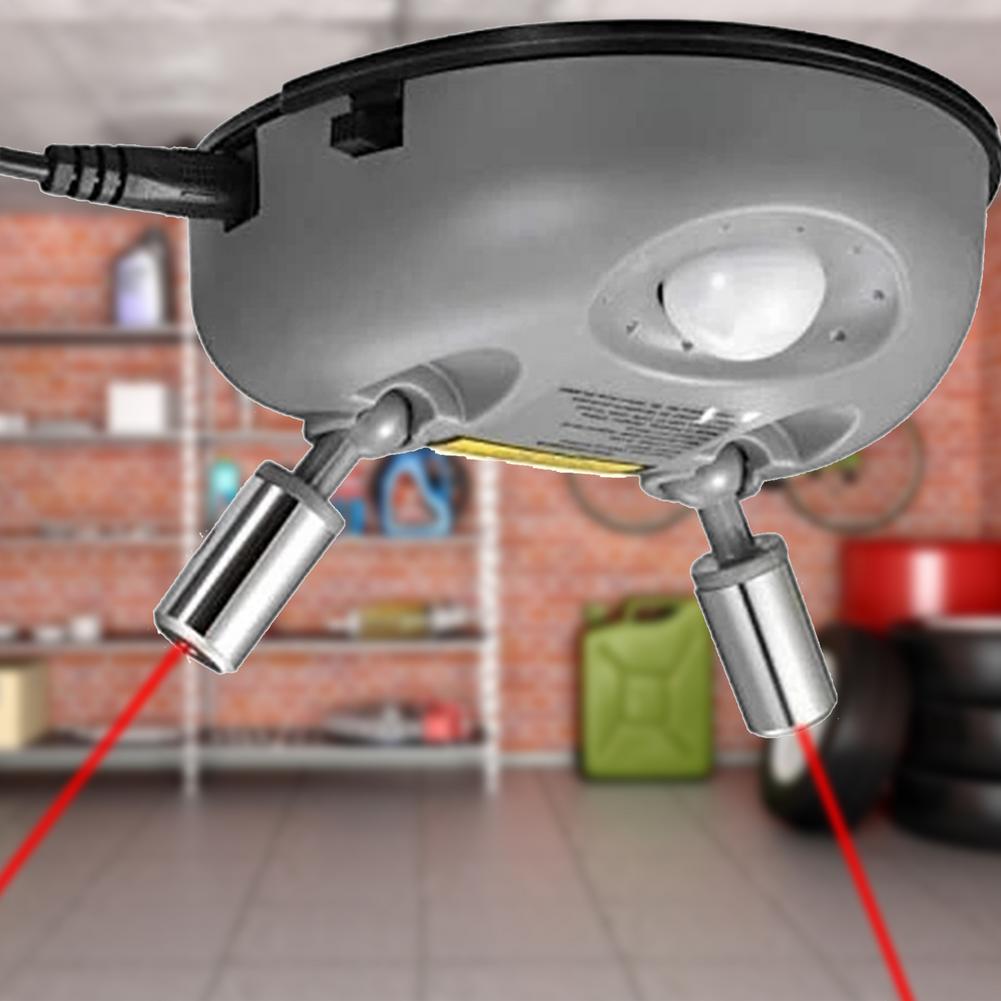 Parking Sensor Infrared Sensor Guiding Adjustable Aid Monitor System Car Garage Carport Double-End ABS Infrared Induction