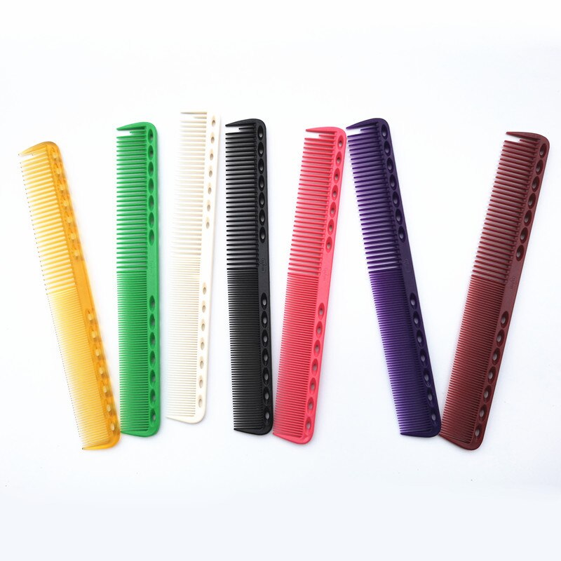 6 Colors Hair Combs Barber Hairdressing Hair Cutting Brush Anti-static Tangle Pro Salon Hair Care Styling Tool
