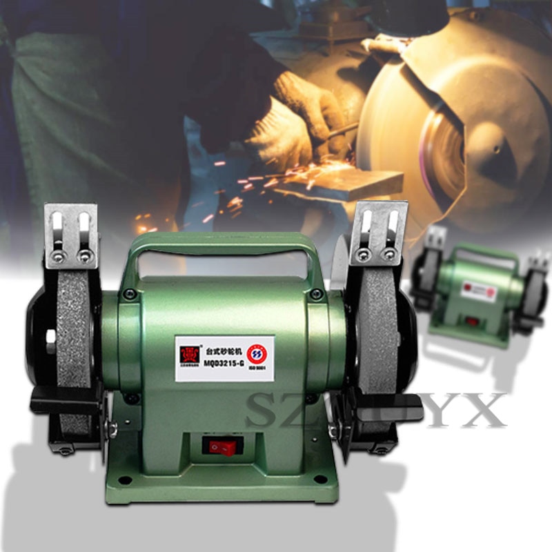 6 inch small grinder miniature Household multifunctional electric knife sharpener Desktop polishing machine Small grinder