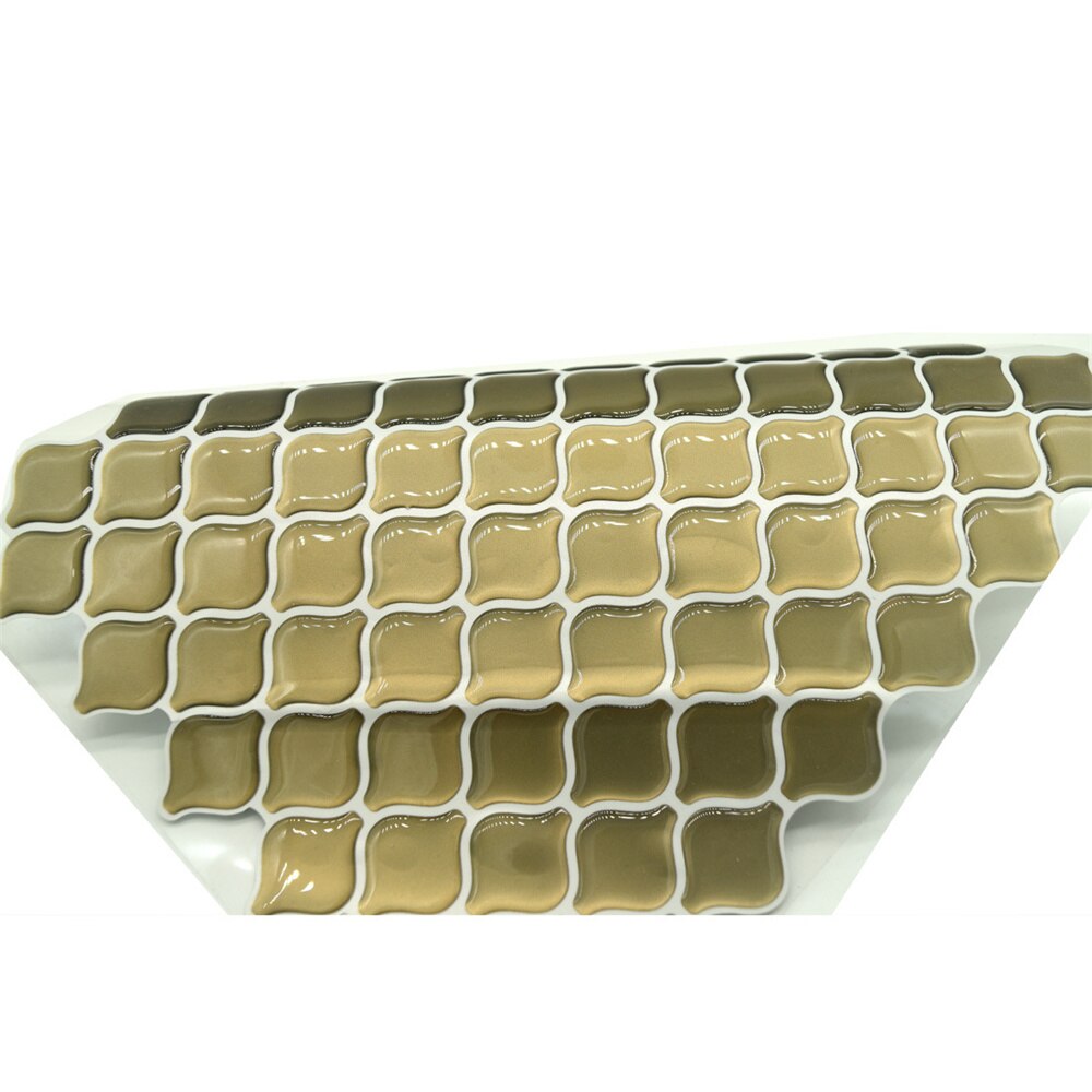3D Wall Tiles Peel and Stick Kitchen Backsplash Tile Stickers Self Adhesive Stick on Subway Tile Backsplash Heat Resistant