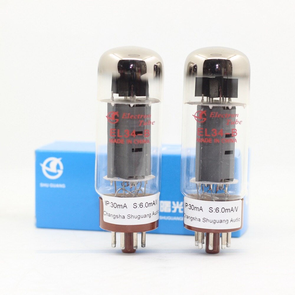 1 Piece ShuGuang Electron Tube EL34-B Tube Generation EL34B 6P3P 5881 6550 KT88 EL34 EL34M
