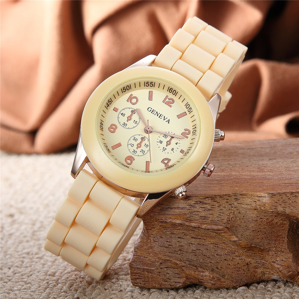 Simple Kids Watches Boys Jelly Color Watches Girls Students Wristwatches Childrens Watches Casual Clock Silicone Watch