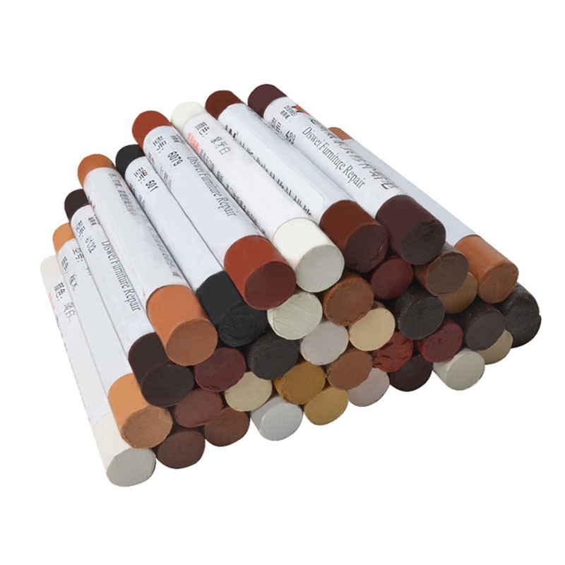 Floor Repair Furniture Repair Wax Wooden Pens Damaged Scratch Repair Crayons Repair Materials Floor Cleaner