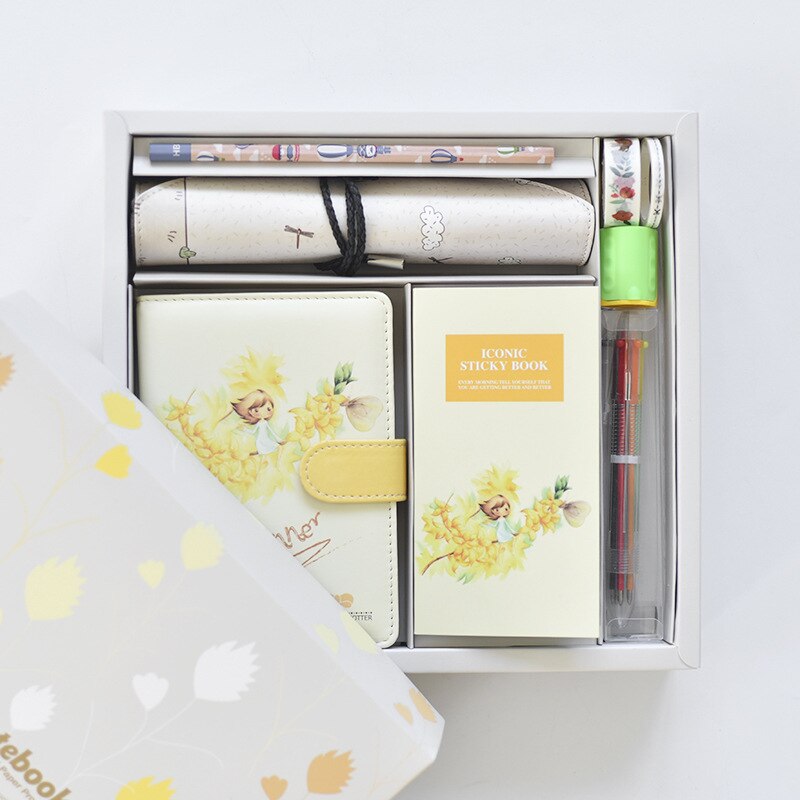 Tututu-organiseur de Agenda en cuir, mignons cahiers en cuir de dessin animé, organisateur, Agenda, hebdomadaire, Filofax, ensemble de papeterie pour de noël H0142: 3