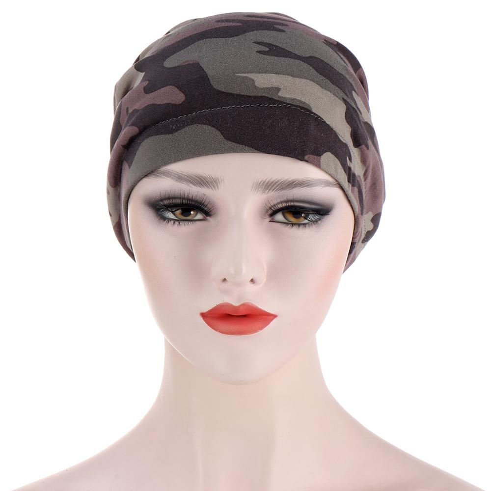 Multicolor Print Moslim Tulband Hijab Voor Vrouwen... – Grandado