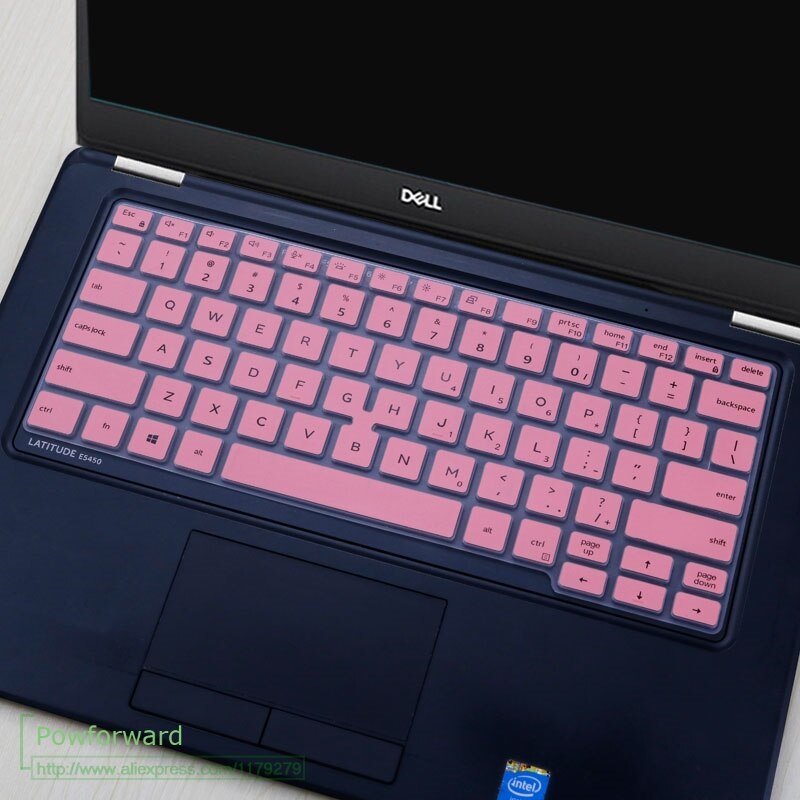 For DELL LATITUDE 3400 5400 5401 7400 14 inch Silicone Notebook laptop Keyboard cover protector skin