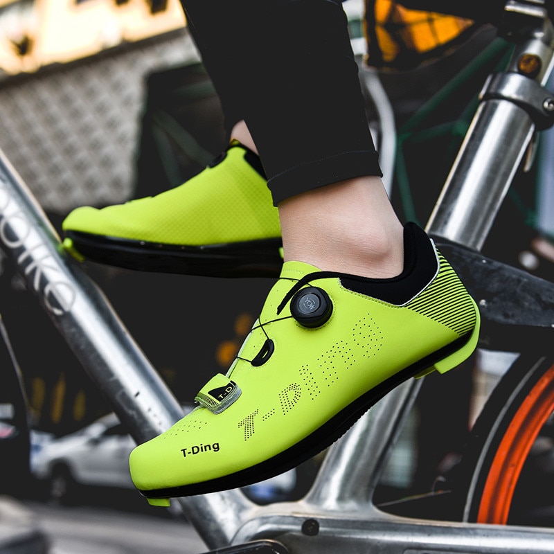 Mtb Fietsschoenen Mannen Mountain Professionele Zelfsluitende Racefiets Sneakers Outdoor Sport Fiets Schoenen