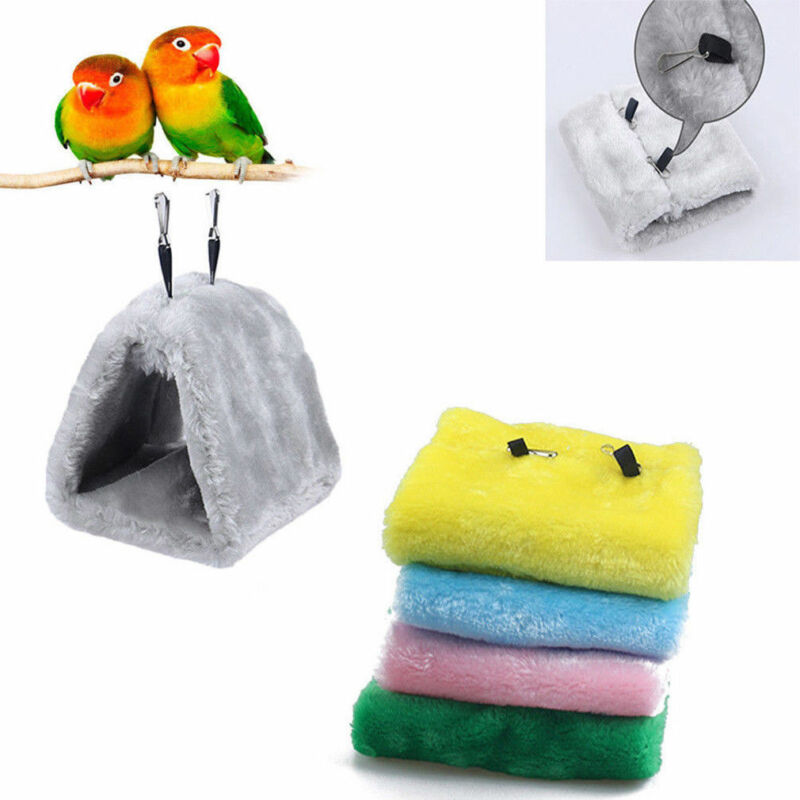 Huisdier Vogel Papegaai Parkiet Budgie Warm Hangmat Kooi Zachte Hut Tent Bed Opknoping Cave