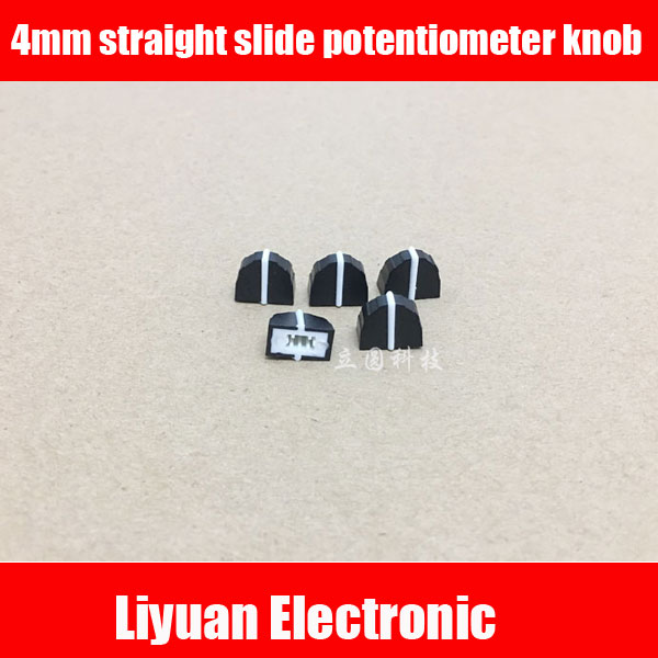 4mm straight slide potentiometer push button Mixer EQ equalizer potentiometer effect fader cap adjustment switch
