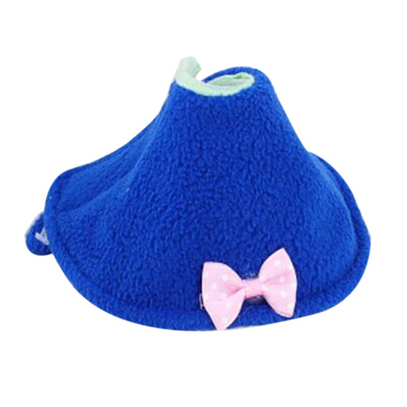 2 uds. Capa de Peto de loro con círculo isabelino para pájaros Collar de protección contra mordeduras y pecas azul: Default Title