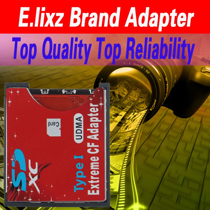 E. Lixz Wifi Sd Sdhc Sdxc Cf Type Compact Flash Geheugenkaart Adapter Reader Voor 8 M ~ 256 Gb geheugenkaart 1 Pc