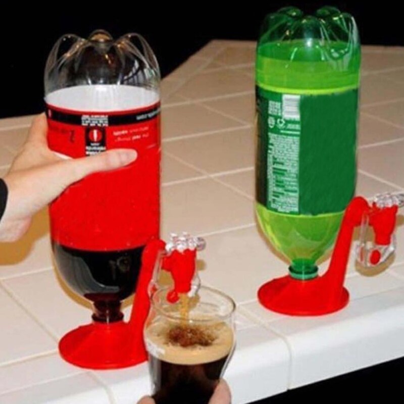Saver Soda Dispenser Tap Drinking Water Coke Party Drink Drink Dispenser Dispense Upside Down Tool Bottle Ba T5Q3