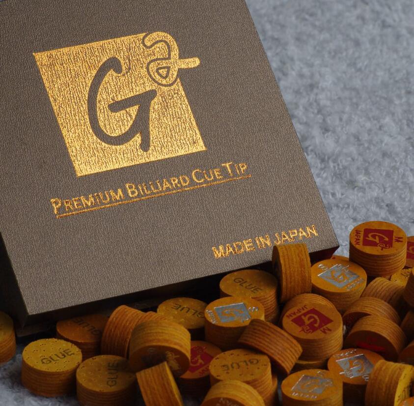 G2 Billiard Cue Tip Snooker Cue Tips One piece Pool Cues Tips Billiard Accessories Cue Tips Durable Made in Japan