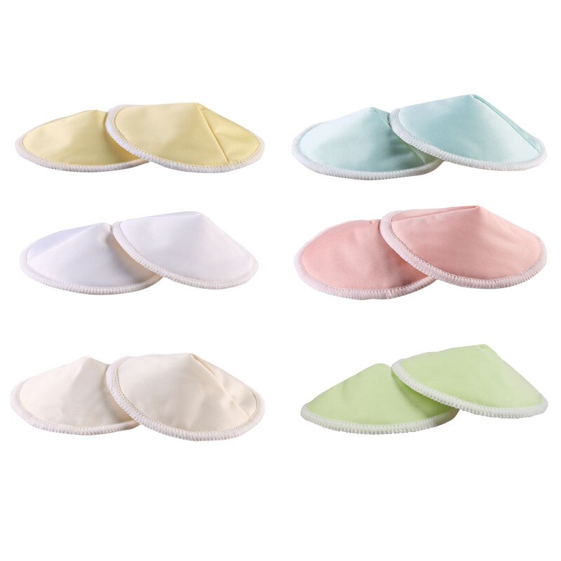 12PCS Reusable Nursing Breast Pads Bamboo For Pregnant Women Large Absorbency Waterproof Maternity Nursing Pads Washable: 12pcs Stereo Pads