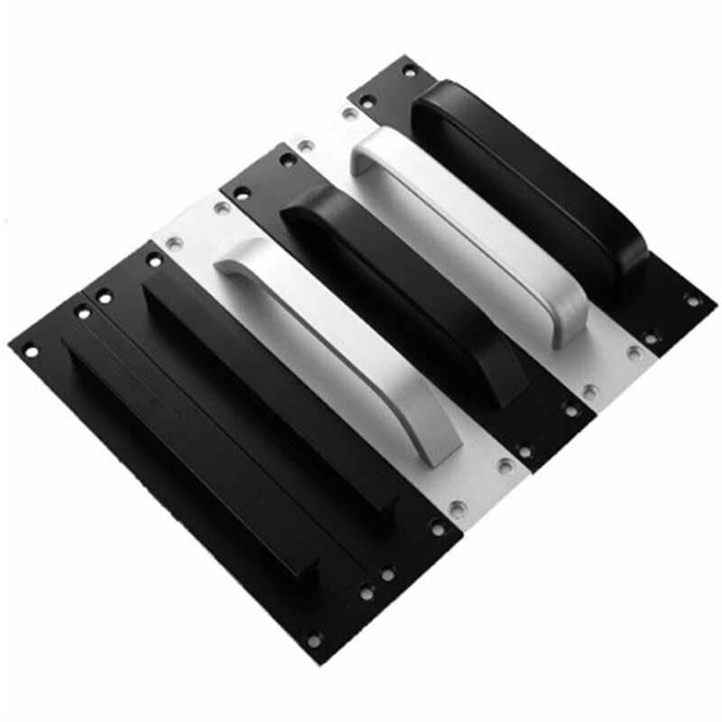 1pc Aluminum alloy sliding door handles Cupboard Cabinet drawer knobs pulls handles Furniture hardware and accessories