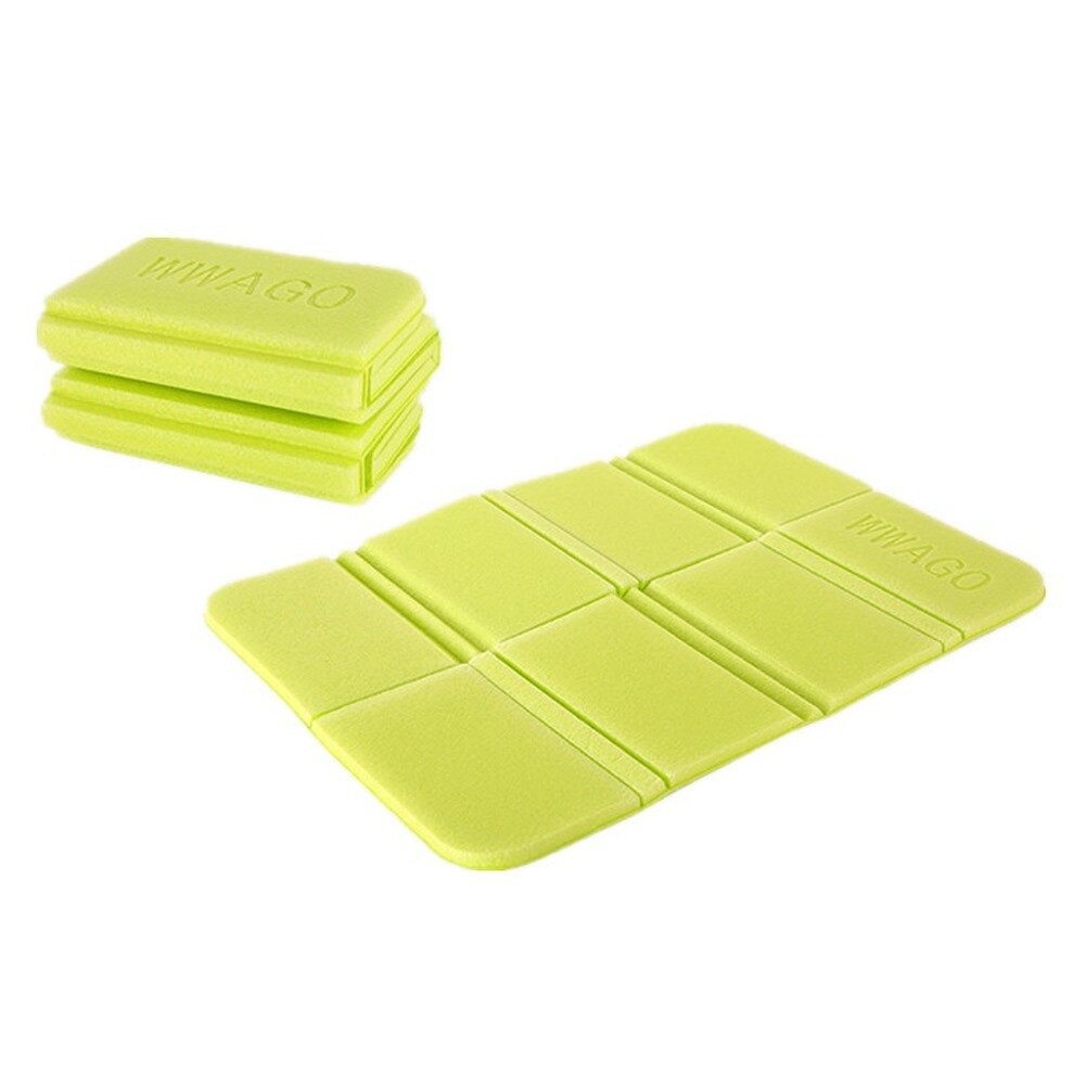 Portable Seat Cushion Mat Waterproof Seat Pad Foldable Cushion Insulated Folding Foam Sit Mat for Outdoor Camping Picnic Hiking: Fruit Green