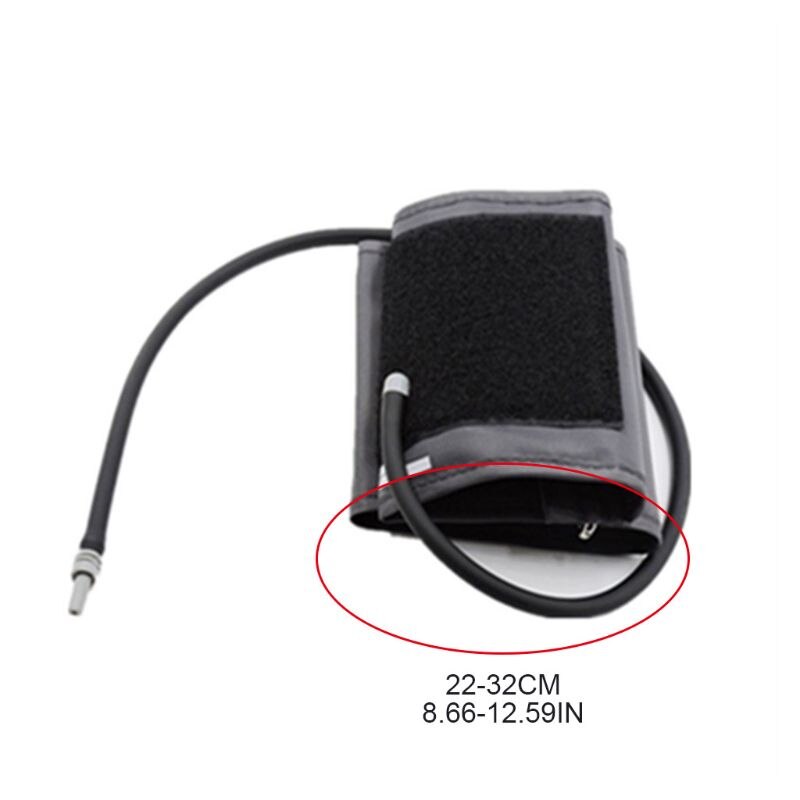 22-32cm(8.66-12.60in)  voksne blodtryksmanchet elektronisk tonometer tilbehør  n0hb