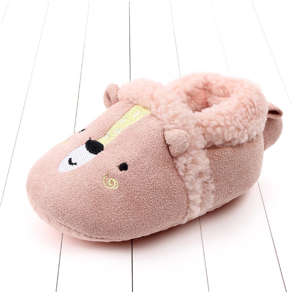 Zapatos adorables para bebé, zapatillas para bebé, niño y niña, zapatos de cuna de punto, zapatillas antideslizantes de dibujos animados para bebé: Style 10 / 13-18 meses