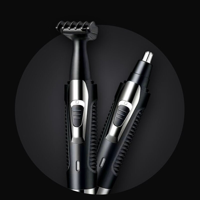 Multifunctional Rechargeable Nose Ear Hair Removal Trimmer Eyebrow Trimmer Clipper Beard Shaver Haircut Groomer Shaving