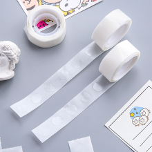 Kdd Punt Lijm Washi Tape Diy Scrapbooking Dagboek Papier Stickers Roll Transparant Zelfklevend Papier Tape Briefpapier Sticker