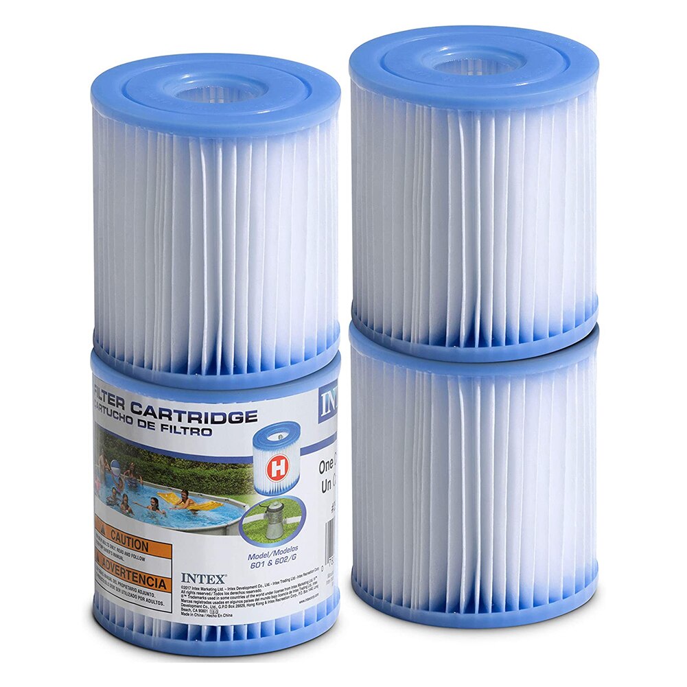 Genanvendelige vaskbare swimmingpool filterpatroner type h til intex spa filter pumper renere rengøring udskiftning