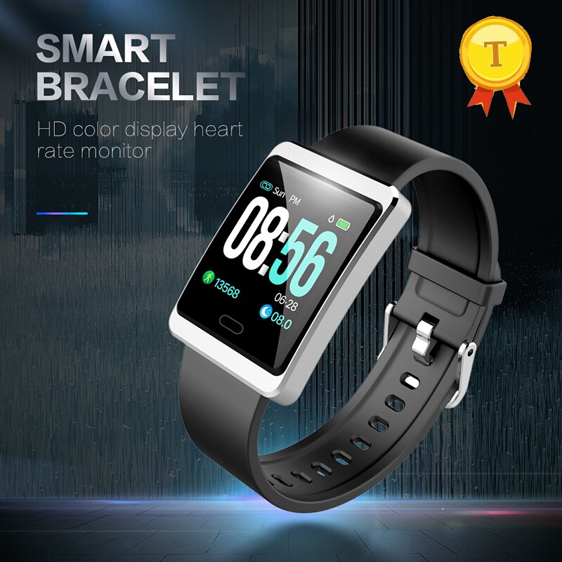 Beste om te trouwen nieuwste hartslag activiteit slaapmonitor siliconen armband horloge slimme armband slimme band voor vrouwen