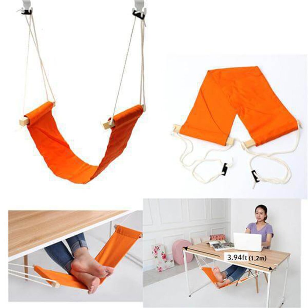 Draagbare Kantoor Leisure Kantoor Voetsteun Desk Voeten Hangmat Surfen De Internet Hobby Outdoor Rest