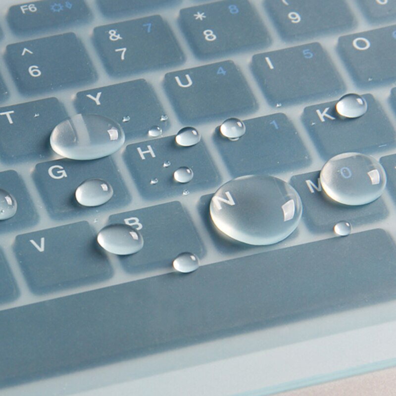 FFFAS Anti-staub und Wasserdicht Tastatur Abdeckung Universal- Weiche Silikon Schutz Film für Macbook Profi 15-17 Zoll Laptop Notizbuch