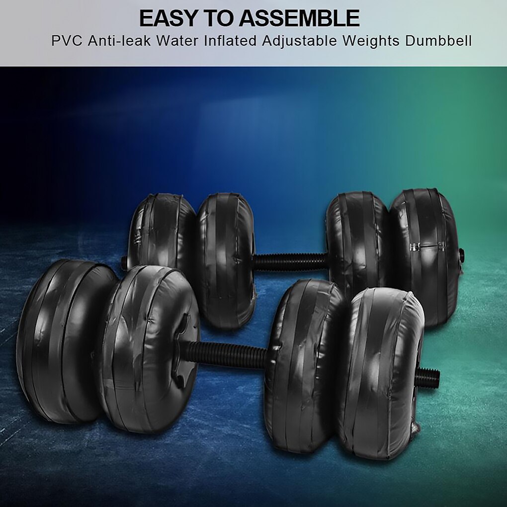 5-25kg Portable Training Arm Muscle Fitness Dumbbell Anti Impact Water Filled Adjustable Dumbbells