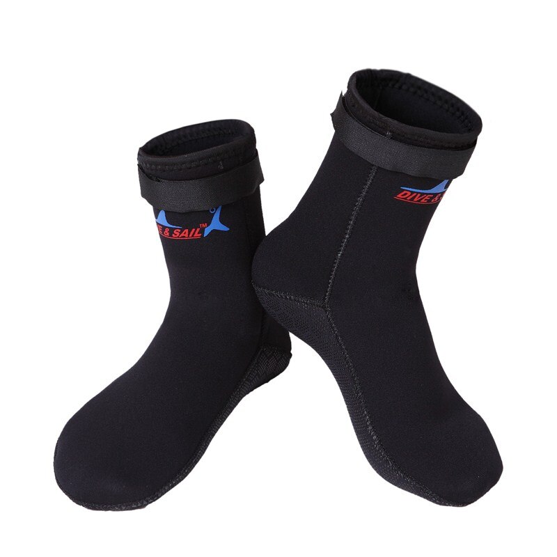 Plongée & voile DS-002 3mm néoprène chaussons anti-dérapant plongée en apnée chaussettes bottes eau chaussures XS-XL
