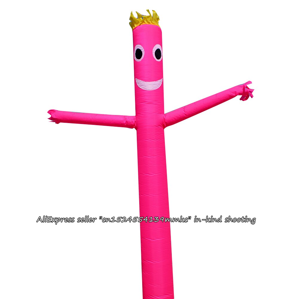 Air Dancer Sky Dancer Inflatable Tube Dance Puppet Wind Flying 10ft For 12inch Blower (Fluorescent Red)