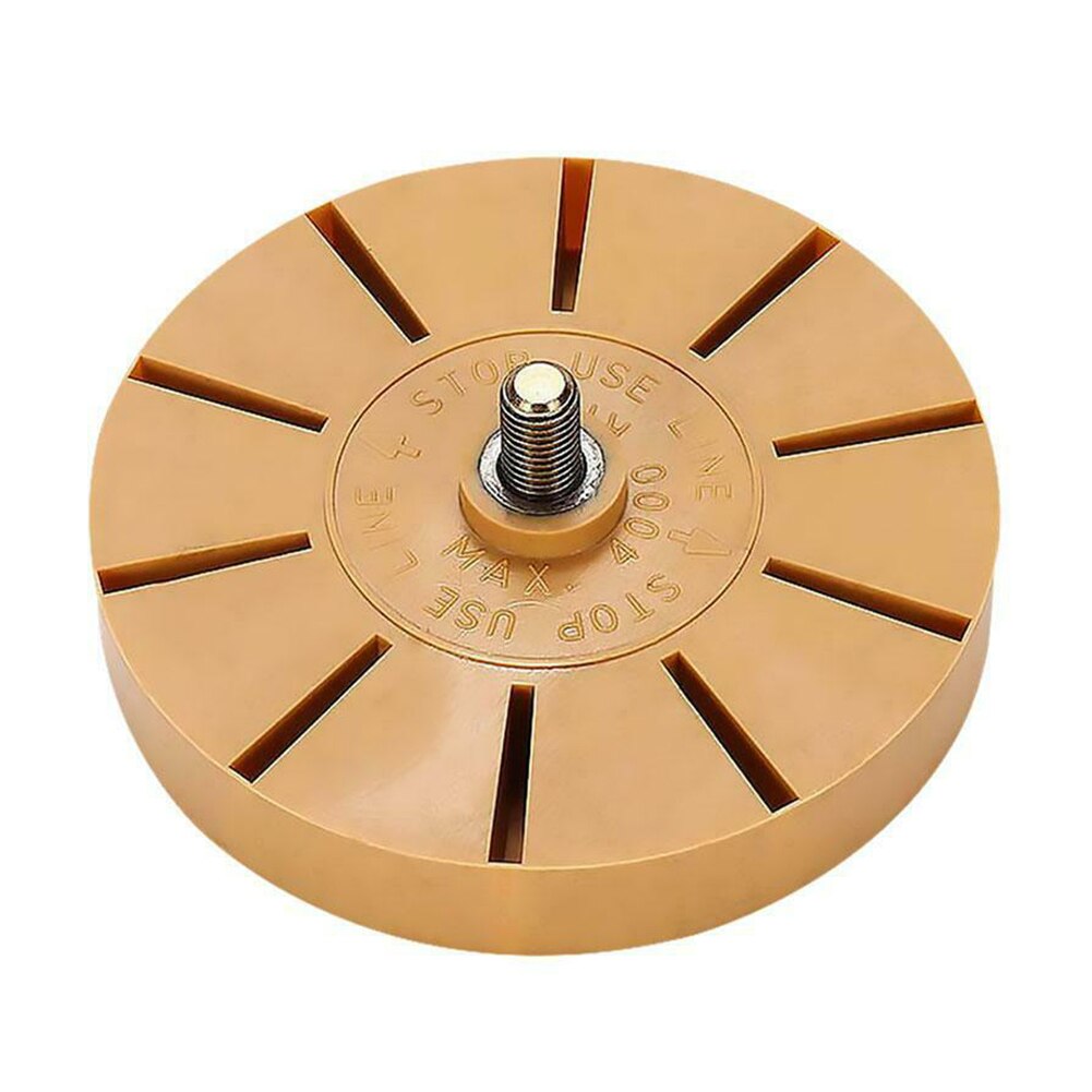 Paint Removal Lightweight Practical Mini Durable Round Eraser Powerful Clean Pneumatic Repair Auto Universal Rubber Wheel