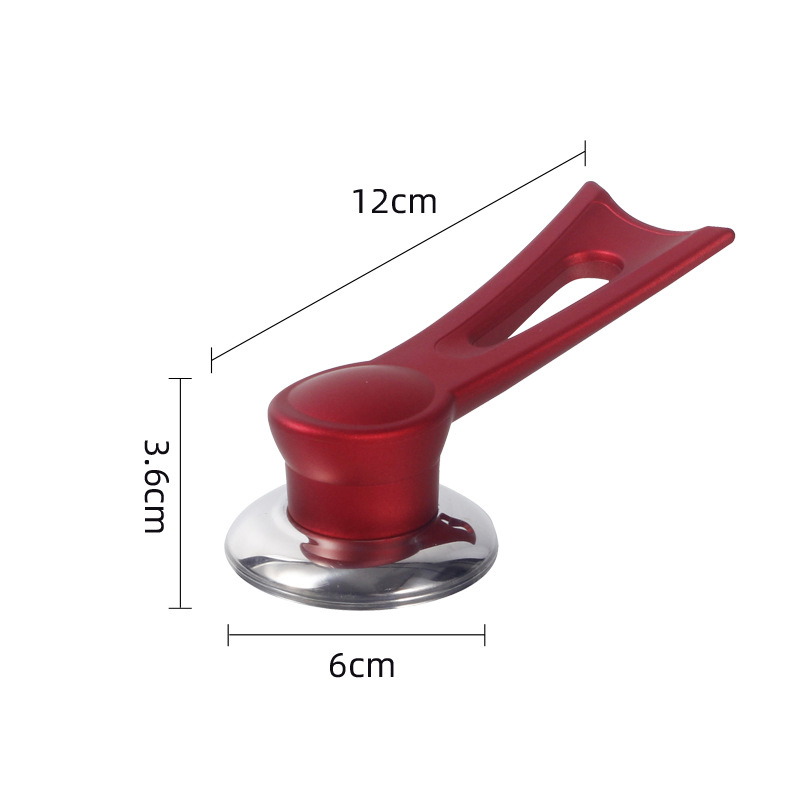 Poignée de couvercle de casserole, isolation thermique universelle, support en plastique de remplacement, couvercle de casserole de travail, bouton de poignée, accessoires de cuisine: jaune clair