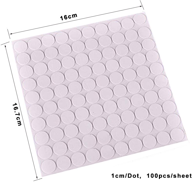 200pcs Lijm Stippen Foam Dubbele Lijm Punt voor Ballonnen Wanddecoratie Levert Party Accessoires