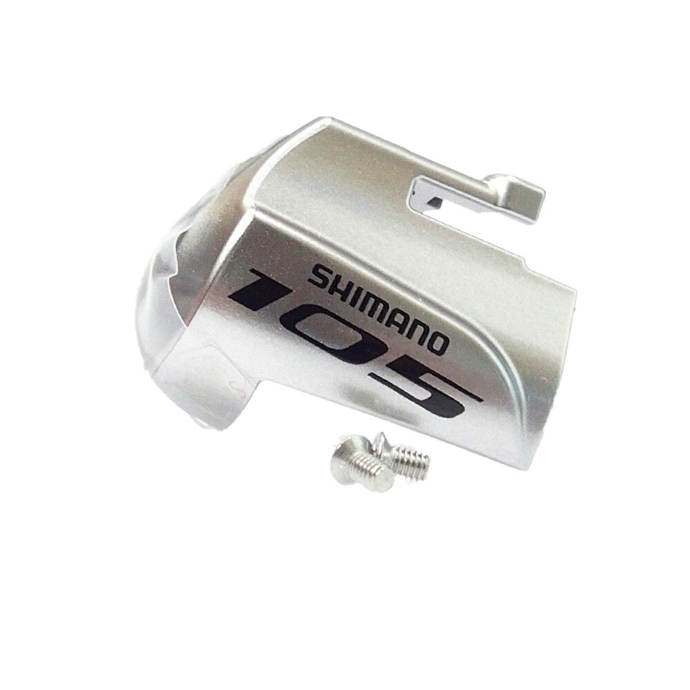Plaque de nom de levier Shimano 105 ST-5800 avec vis de fixation 5800 main gauche/droite, plaque de commande argentée UNGHIA: Left
