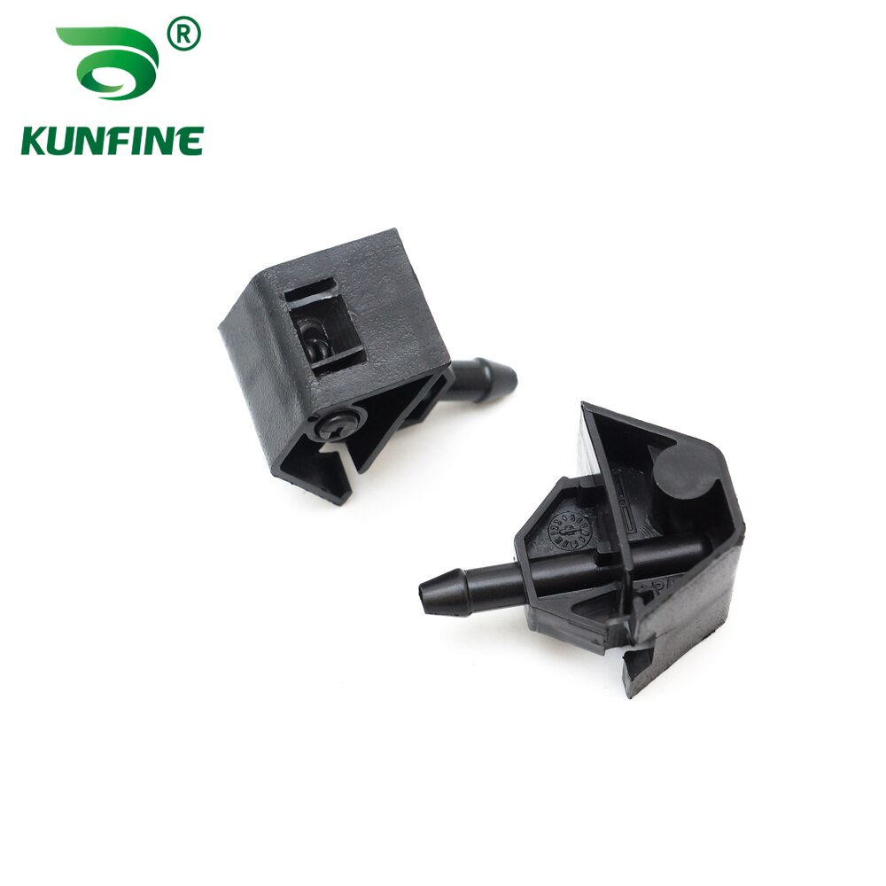 2pcs Car Front Windshield Washer Nozzle for Nissan Qashqai J10 Dualis 2007 OEM No. 28932-JD000 28932 JD000 28932JD000