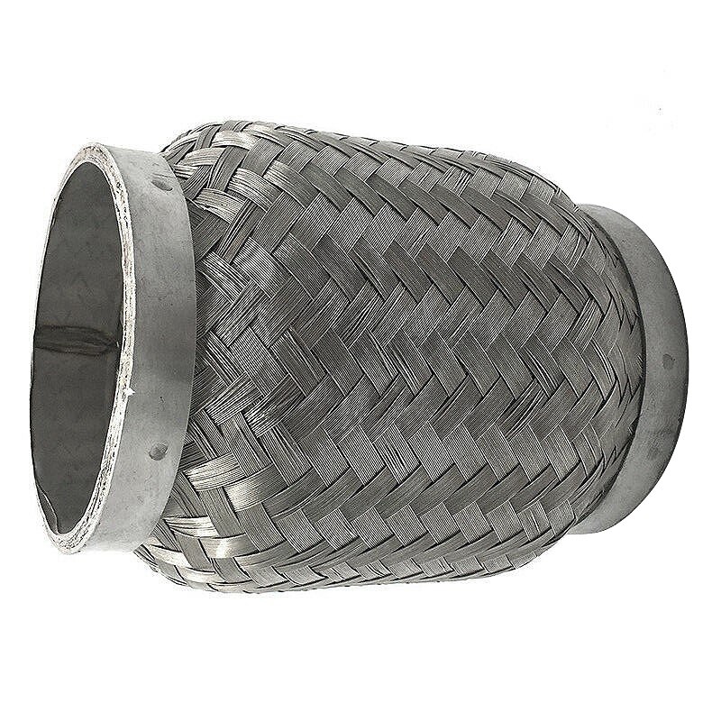 L1240 x 3.5 inch roestvrijstalen flexibele uitlaatpijp met gevlochten balg aan 6 binnenkant