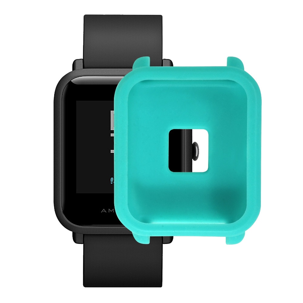 TPU blando de excelente de protección de silicona funda completa para Huami Amazfit Bip jóvenes reloj SmartWatch Prevención de arañazos golpes