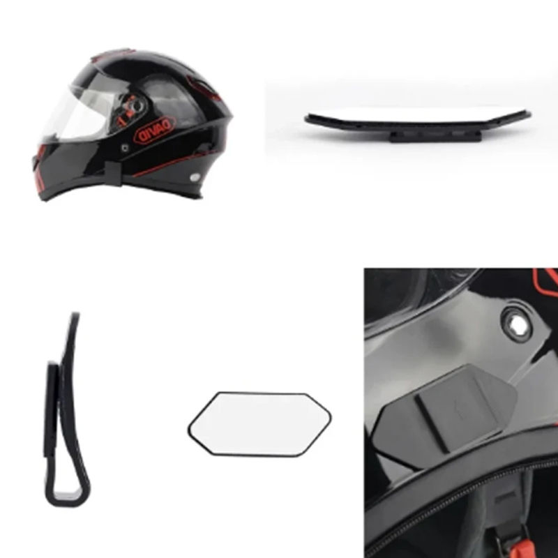 EJEAS V6 Pro + V4 Plus casco de motocicleta intercomunicador auriculares con micrófono cinta de doble cara Base Clip de montaje