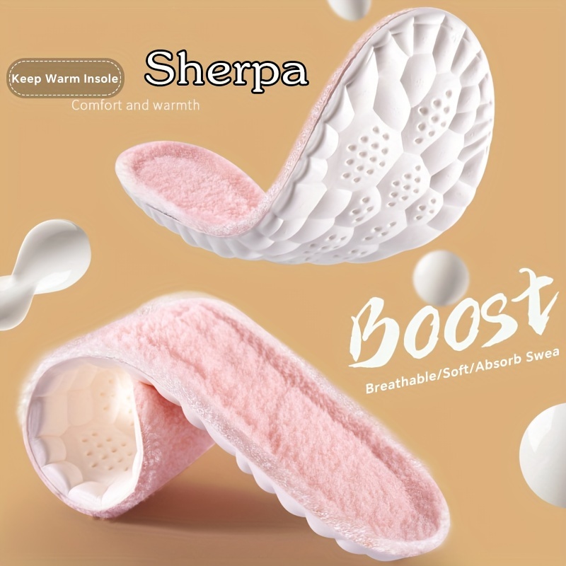 Palmilha esportiva quente em eva com absorção de impacto, confortável, desodorizante, respirável, com amortecimento para homens e mulheres, suporte para o arco do pé e inserção na palmilha.