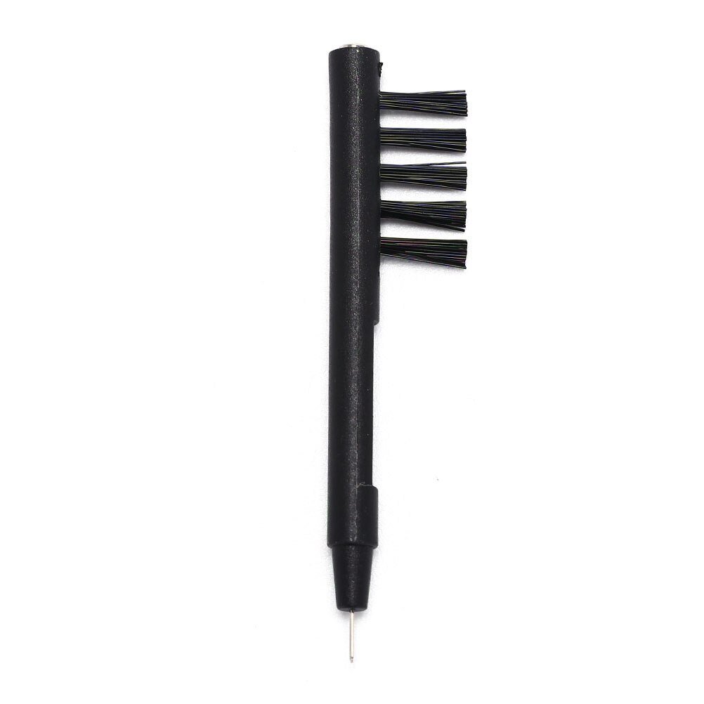 Hearing Aid Cleaning Brush With Wax Loop & Battery Magnet Cleaning Tool Hearing Aid: Default Title