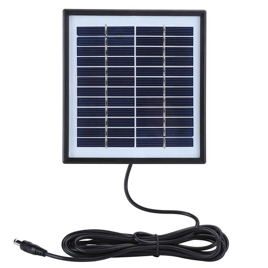 2W 12V Multifunctional Solar Panel Polysilicon Charging Board with Border for Outdoor Camping Solar Board Light Access