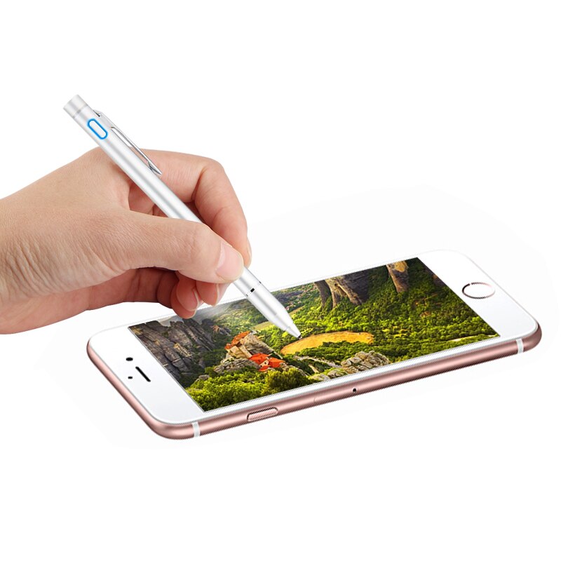 Pen Active Stylus Capacitive Thin Tip Touch Screen For iPhone 11 pro x xs max xr 6 6S 7 8 Plus SE 11
