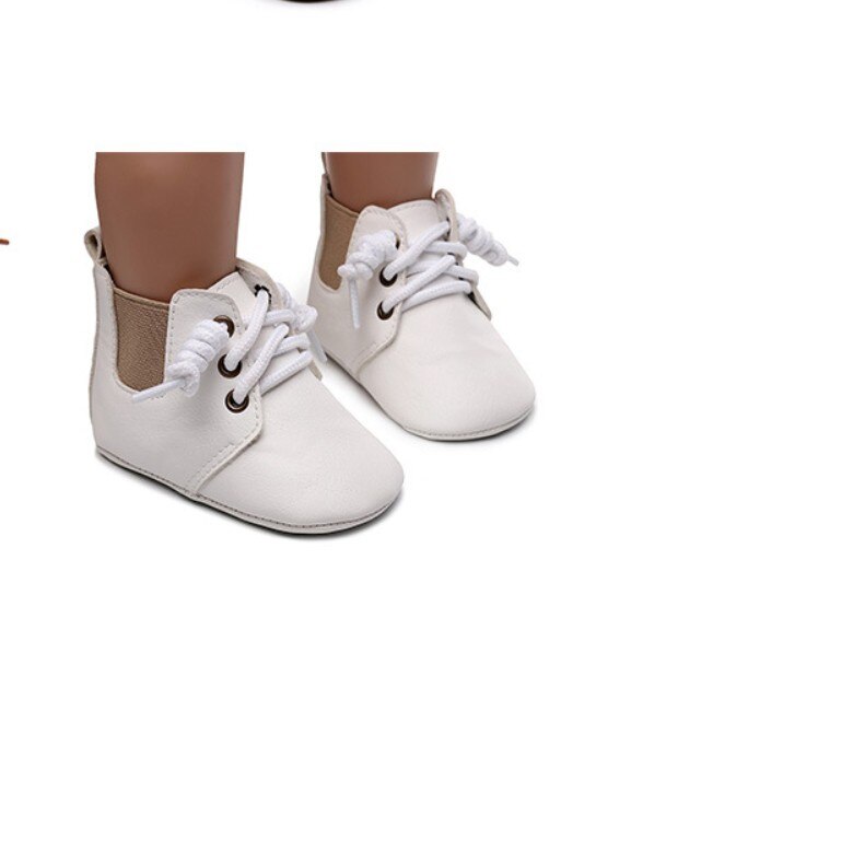 Baby & freundlicher kleidung Kleinkinder Weichen Sohlen Schuhe, Leder Socken, gehen Anti-Unterhose Geburtstag Winter Spitze-hoch retro Sneaker: A / 13.5 cm