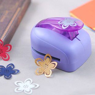Super Large Size Shaper Punch Craft Scrapbooking star butterfly flower love heart Paper Puncher DIY tools 1pc: Multi-Colored