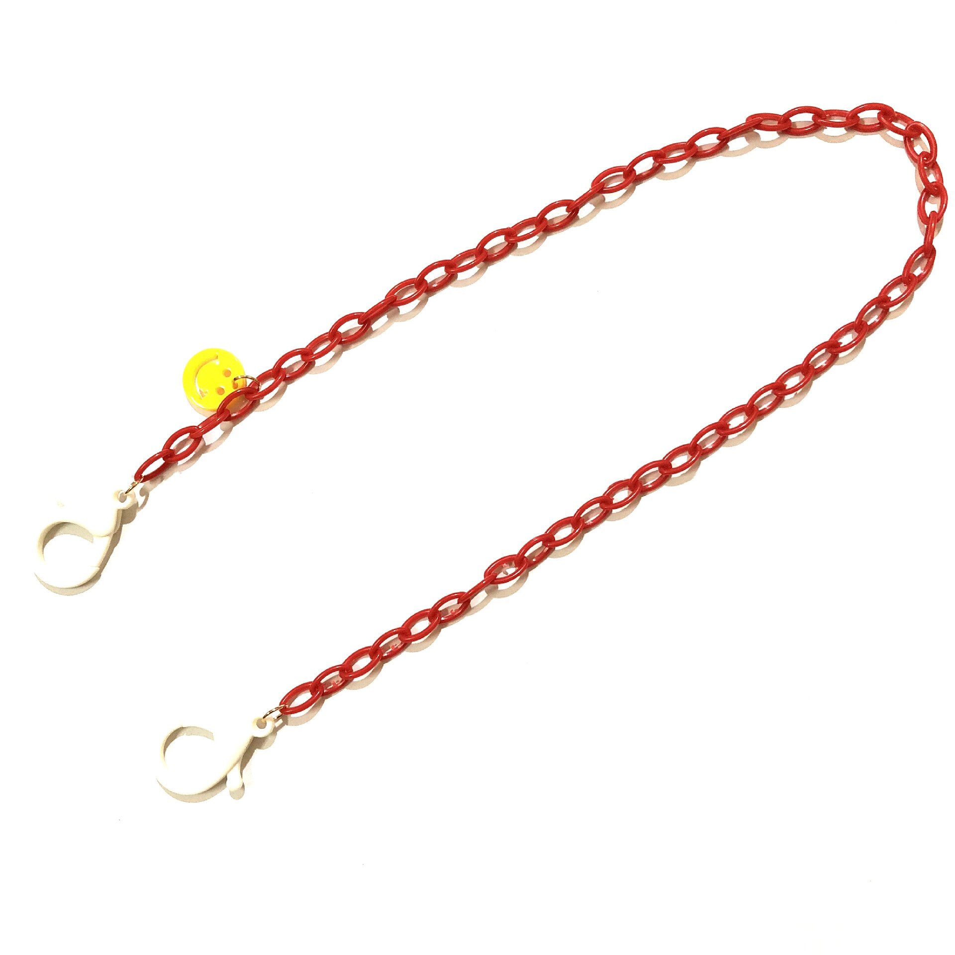 Portable Mask Lanyard Bling Face Mask Lanyard Safety Mask Ear mask Holder Rope Hanger Neck String Mask Chain Anti-Loss: Red